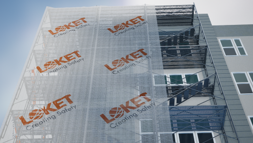 STAUBSCHUTZNETZ bedruckt 50 g/m²