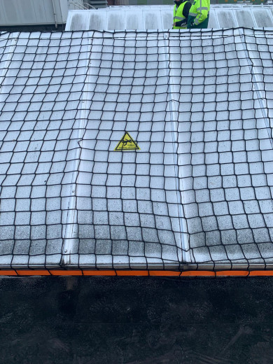 Lichtkuppelnetz per m² (nach Maß)