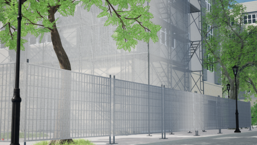 STAUBSCHUTZNETZE unbedruckt - 2,70 x 100 m