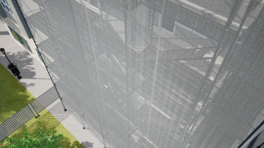 STAUBSCHUTZNETZE unbedruckt - 2,70 x 100 m