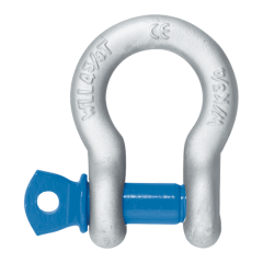 Schäkel, hochfest, geschweifte Form mit Augbolzen